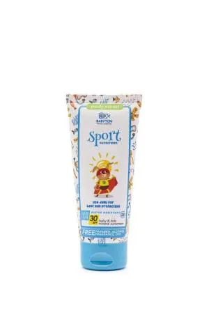 Babyton Crème solaire naturelle SPORT 100 ml SPF 30