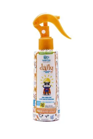 Babyton Crème solaire naturelle en spray 200 ml SPF 30