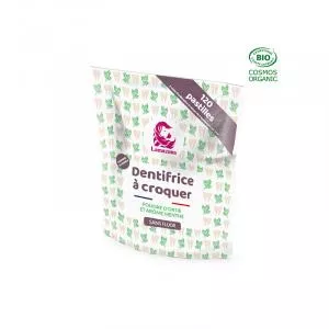 Lamazuna Dentifrice naturel menthe et ortie comprimés 120 pcs