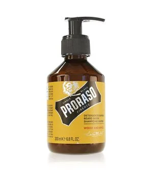 PRORASO Wood And Spice shampooing pour barbe pour hommes
