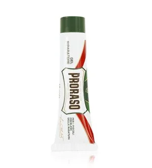 PRORASO Green gel pour arrêter le saignement après le rasage