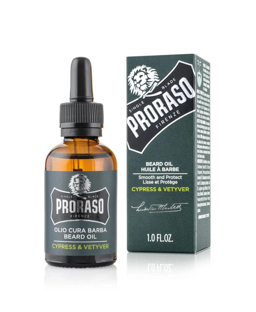 Cyprès & Vétiver huile à barbe 30 ml