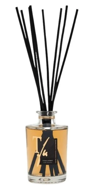 PURA AMBRA STICKS ML.250 PARFUM D’AMBIANCE (10 bâtonnets en bambou noir de 30 cm inclus)