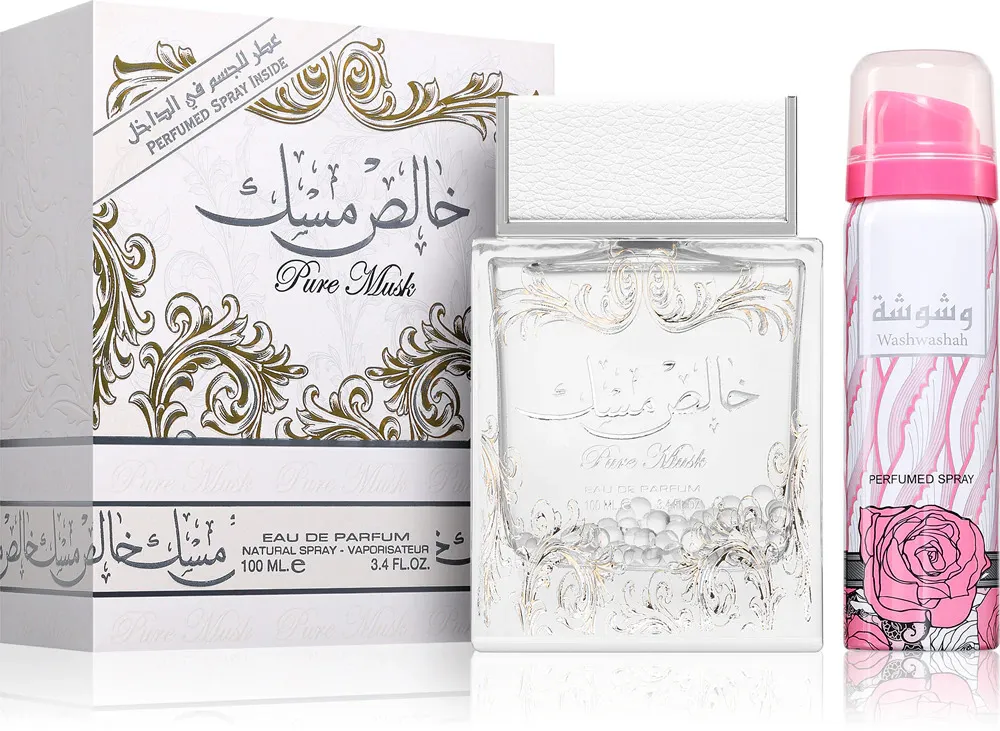 Pure Musk EDP 100 ml + DEO en spray 50 ml UNISEXE