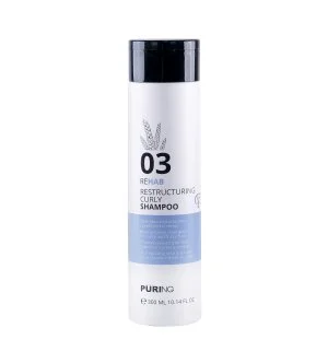 PURING 03 Rehab Restructuring Curly Shampoo shampooing restructurant pour cheveux bouclés et crépus