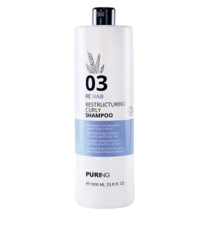 PURING 03 Rehab Restructuring Curly Shampoo shampooing restructurant pour cheveux bouclés et crépus