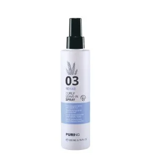 PURING 03 Rehab Curly Leave-In Spray sans rinçage