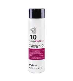 PURING 10 Reconstruction Veg-Keratin Shampoo shampooing régénérant