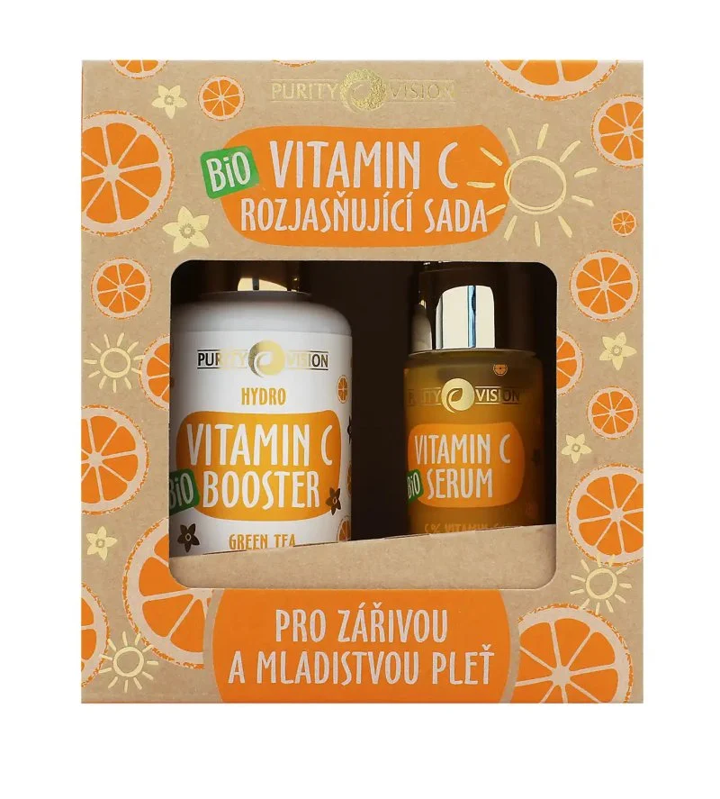 Bio Vitamin C Coffret éclaircissant booster 100 ml + sérum