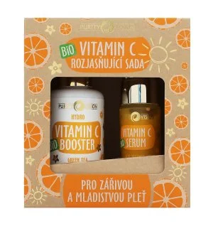 Purity Vision Bio Vitamin C Coffret éclaircissant booster 100 ml + sérum