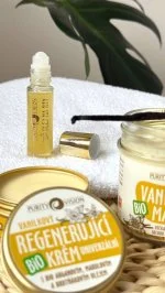 Purity Vision Huile vanillée pour les lèvres BIO (10 ml) - un soin parfumé pour les lèvres sèches