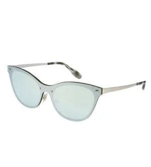 Ray-Ban RB3580N Blaze Cat Eye lunettes de soleil 43x140 mm vertes pour femme