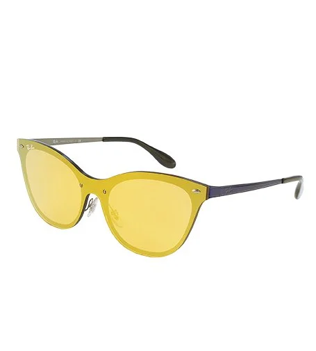 RB3580N Blaze Cat Eye lunettes de soleil 43x140 mm orange doré pour femme