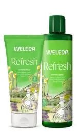 Weleda REFRESH Crème de douche aux agrumes 400 ml