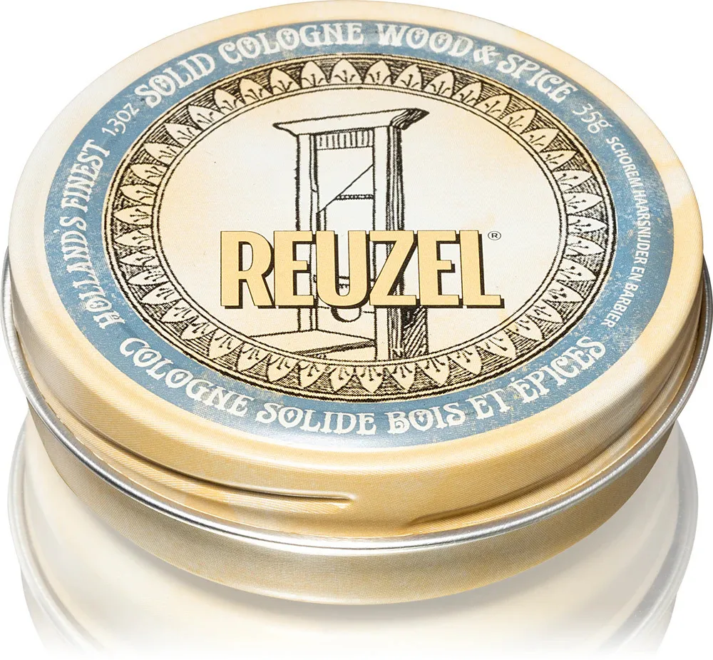 Solid Cologne Wood & Spice vaste eau de cologne voor mannen 35g 35 g