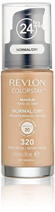 Revlon Colorstay Fond de Teint Peaux Mixtes à Grasses 320 True Beige