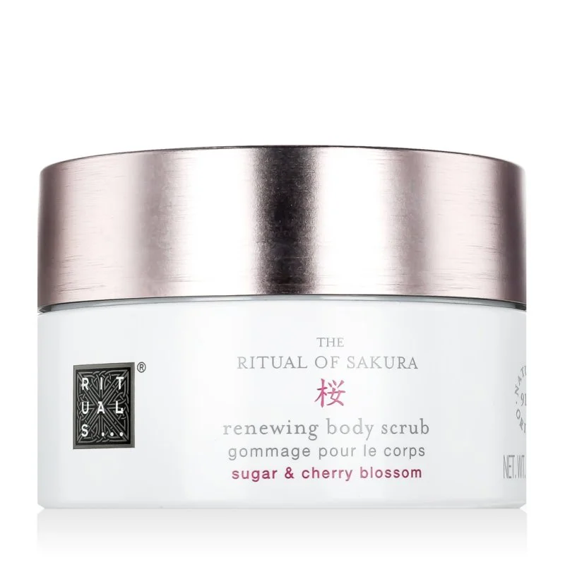 The Rituals of Sakura Gommage pour le corps renouvelant au sucre et à la fleur de cerisier 250 g