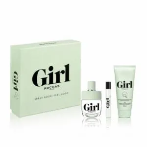Rochas Girl EDT 100 ml + EDT MINI 7,5 ml + baume pour le corps 100 ml F
