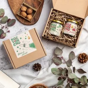 Rozvoněno Paquet cadeau porte-bonheur - contient deux bougies parfumées