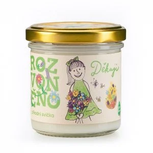 Rozvoněno Bougie parfumée - Merci (130 ml) - au pamplemousse, citron vert et bergamote