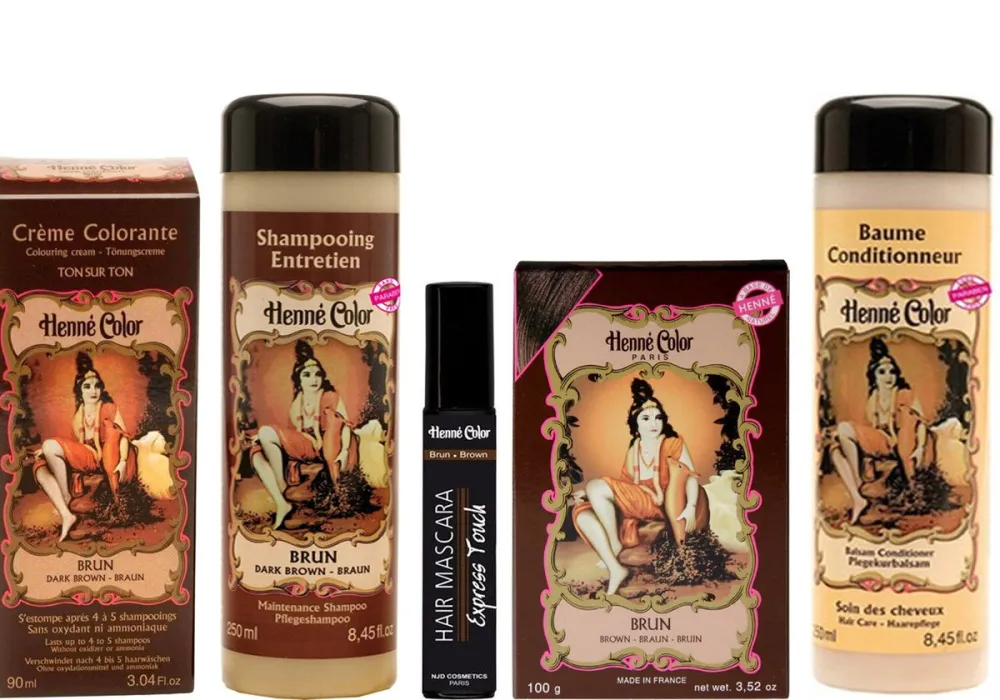 Henné Color Shampoo 250ml Bruin
