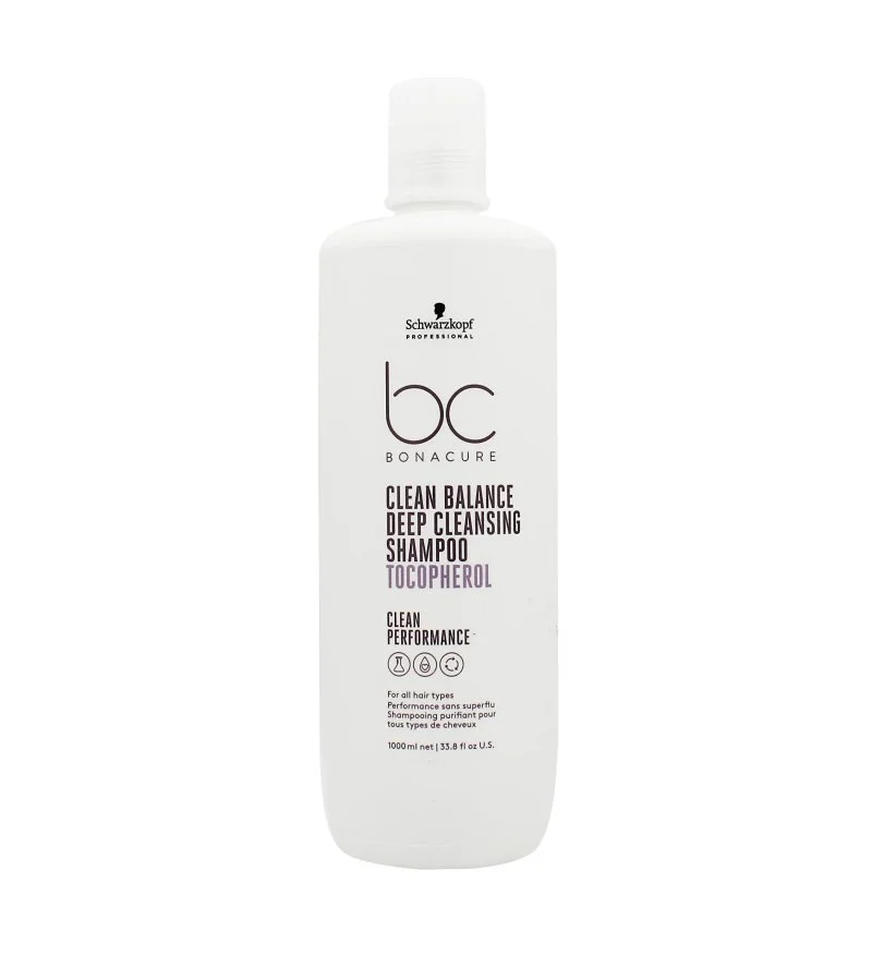 BC Clean Balance Deep Cleansing Shampoo shampooing nettoyant en profondeur pour tous types de cheveux 1000 ml