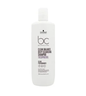 Schwarzkopf BC Clean Balance Deep Cleansing Shampoo shampooing nettoyant en profondeur pour tous types de cheveux