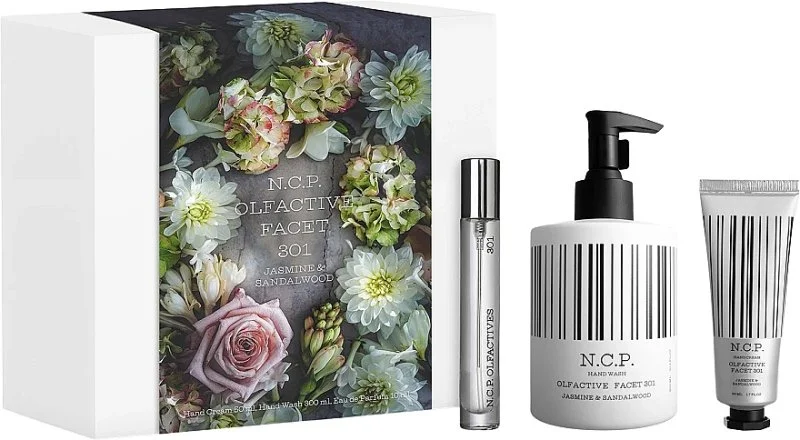 Naseem Olfactive facet 301 (10 ml + gel lavant pour les mains 300 ml + crème pour les mains 50 ml) eau de parfum