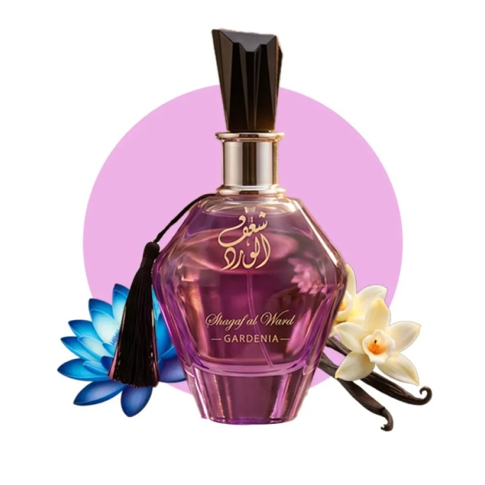Shagaf Al Ward Gardenia Eau de Parfum pour femme 100 ml
