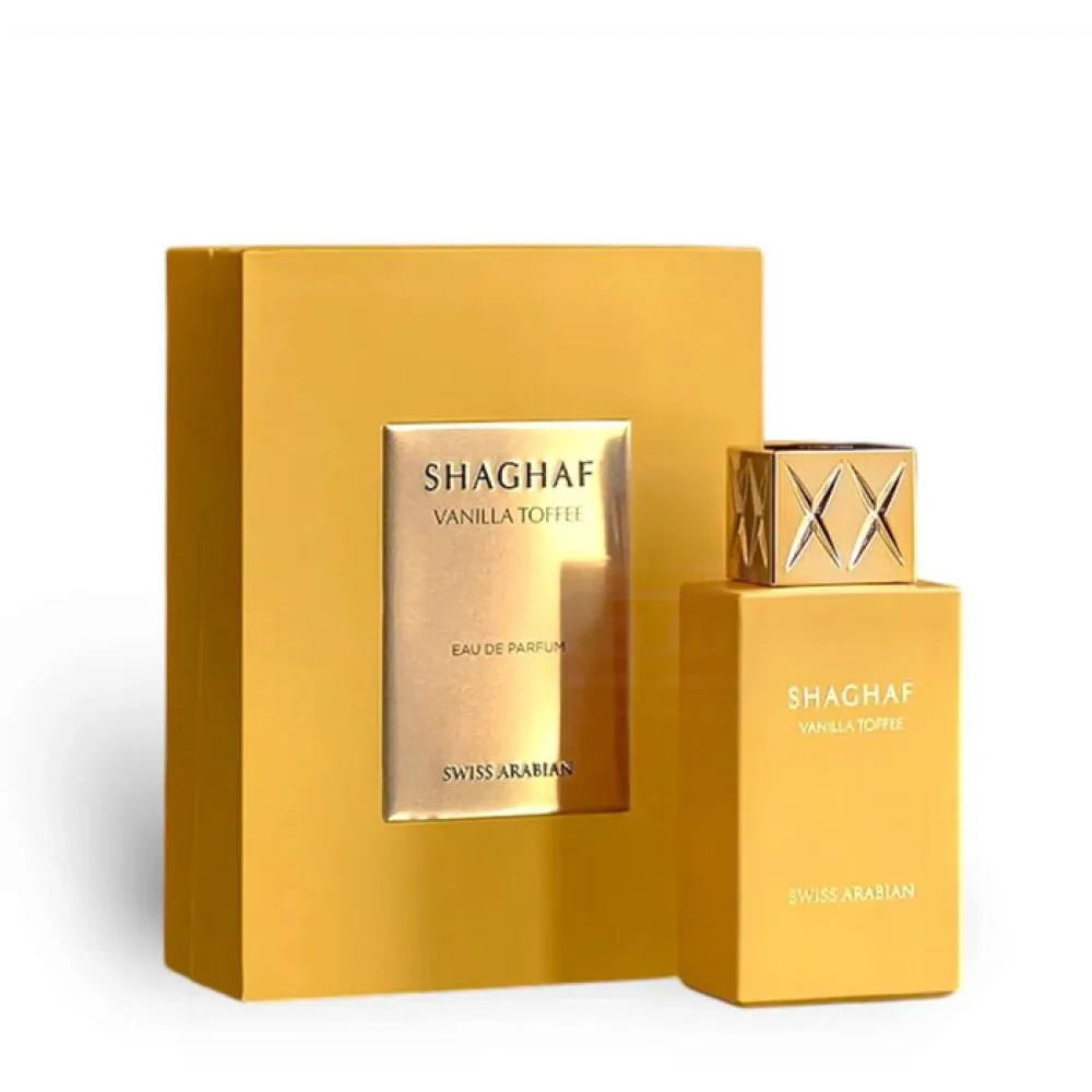 Shaghaf Vanilla Toffee eau de parfum unisex 75 ml