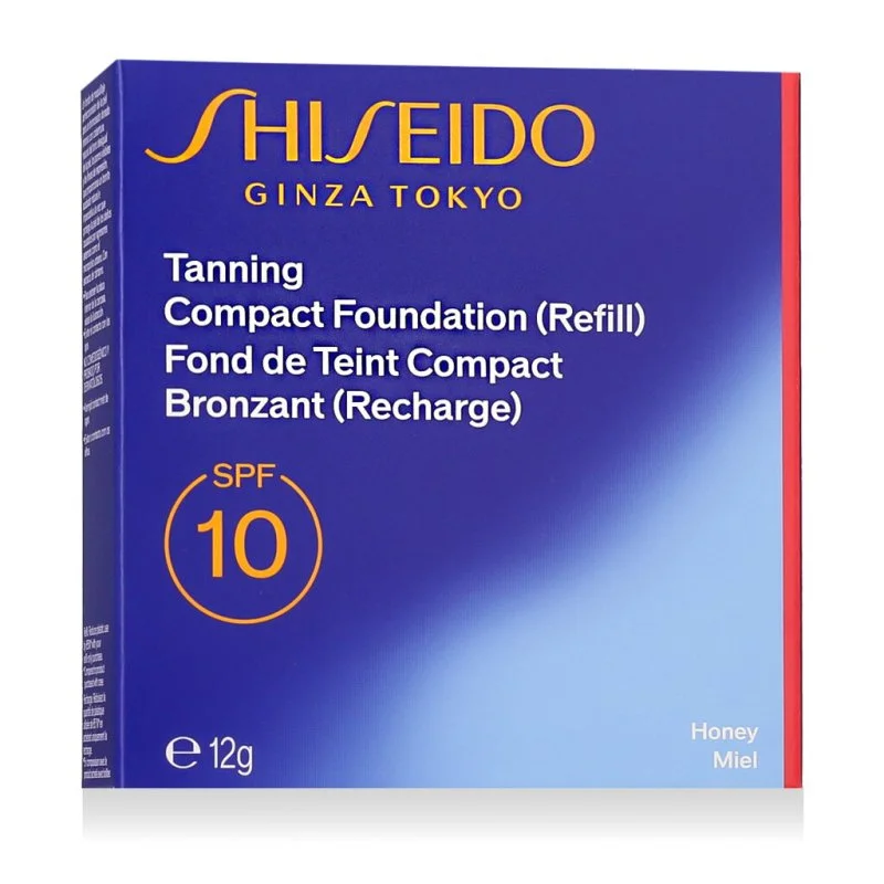Fond de teint compact bronzant SPF 10 Recharge (Honey) 12 g