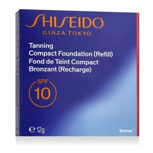 Shiseido Recharge de fond de teint compact bronzant SPF 10 (Bronze) 12 g