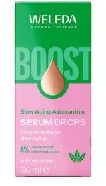 Weleda Gouttes de sérum à l'astaxanthine pour le vieillissement lent