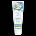 SO’BiO étic Shampoing hydratant à la noix de coco et à l'acide hyaluronique BIO (250 ml) - pour tous types de cheveux