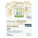 SO’BiO étic Anti-âge Précieux Argan Gel de nuit BIO (50 ml) - régénère et lisse la peau