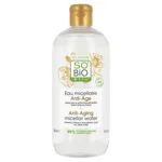 SO’BiO étic Anti-Age Precieux Argan Eau micellaire anti-âge à l’acide hyaluronique BIO (500 ml) - à l’acide hyaluronique