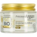 SO’BiO étic Anti-age Precieux Crème de nuit nourrissante et raffermissante GOLD BIO (50 ml) - idéale pour les peaux matures