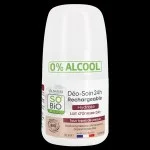 SO’BiO étic Déodorant roll-on 24h hydratant au lait d’ânesse - rechargeable BIO (50 ml) - convient aussi aux peaux sensibles