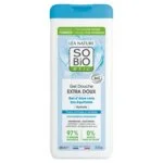 SO’BiO étic Gel douche EXTRA DOUX à l’Aloe vera BIO (650 ml) - hydrate intensément