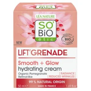 SO’BiO étic Crème de jour éclat anti-rides Lift'Grenade BIO (50 ml) - à la grenade