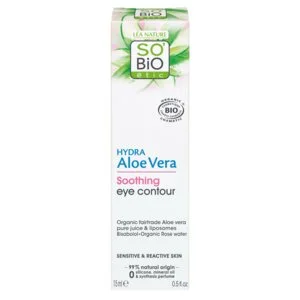 SO’BiO étic Crème contour des yeux apaisante à l’Aloe Vera BIO (15 ml) - hydrate et apaise le contour des yeux