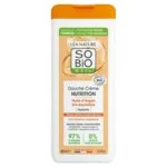 SO’BiO étic Crème de douche NUTRITION à l’huile d’argan BIO (650 ml) - idéale pour les peaux sèches