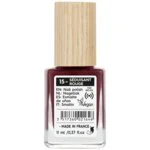 SO’BiO étic Vernis à ongles - 15 rouge séduisant (11 ml) - à la couleur éclatante et intense