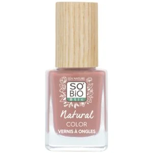 SO’BiO étic Vernis à ongles - 45 pivoine rose (11 ml) - couleur éclatante et intense