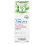 SO’BiO étic Sérum visage à l’Aloe vera - apaisement et hydratation pour peaux sensibles BIO (30 ml) - hydrate, apaise et illumine