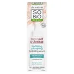 SO’BiO étic Sérum hydratant fortifiant au lait d’ânesse BIO (30 ml) - à l’acide hyaluronique
