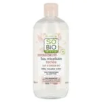 SO’BiO étic Eau micellaire au lait d’ânesse BIO (500 ml) - convient aussi aux peaux sensibles