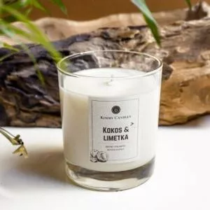Kimmy Candles Bougie au soja et à la noix de coco