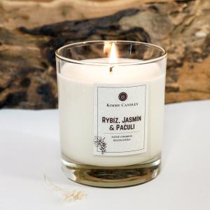 Bougie de soja Groseille, Jasmin & Patchouli