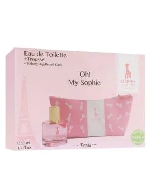 Sophie La Girafe Sophie La Girafe My Sophie coffret cadeau pour enfants eau de toilette 50 ml + trousse de toilette